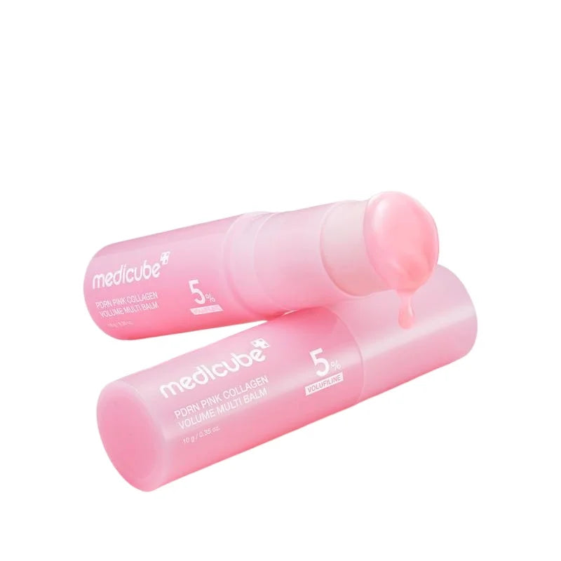 Medicube PD RN Pink Collagen Volume Multi Balm Stick Volufiline PD RN NAD Collagen Plumping Radiance Line Care