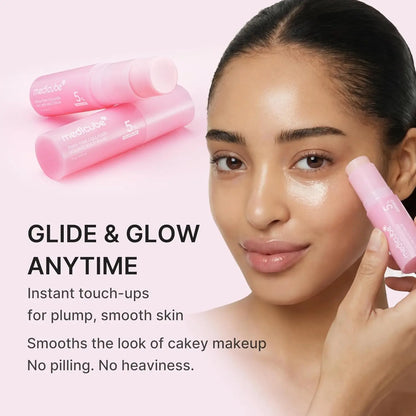 Medicube PDRN Pink Collagen Volume Multi Balm Stick | Volufiline, PDRN, NAD, Collagen | Face & Body Balm for Under-Eyes, Neck